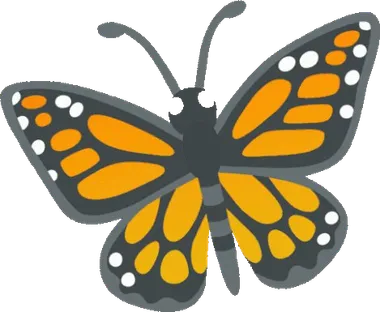 Gold monarch butterfly — the MonarchWorks mark